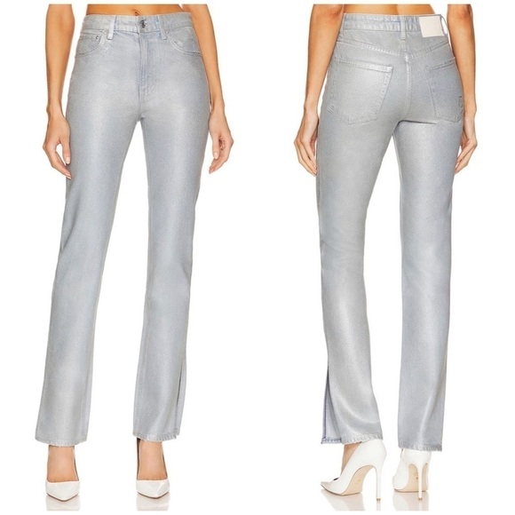 GRLFRND Denim - GRLFRND Harlow Coated High Rise Boot in Silverado Size 23